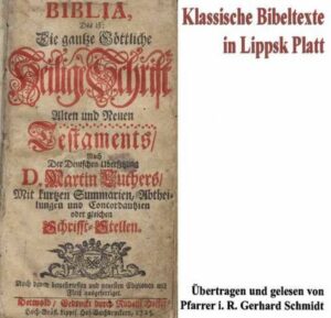 Lippsk Platt Bibel CD