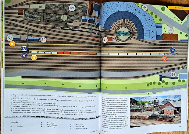 Ottbergen Bahnhof Modellbau Plan